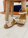 Sandaal plagette multi flo
