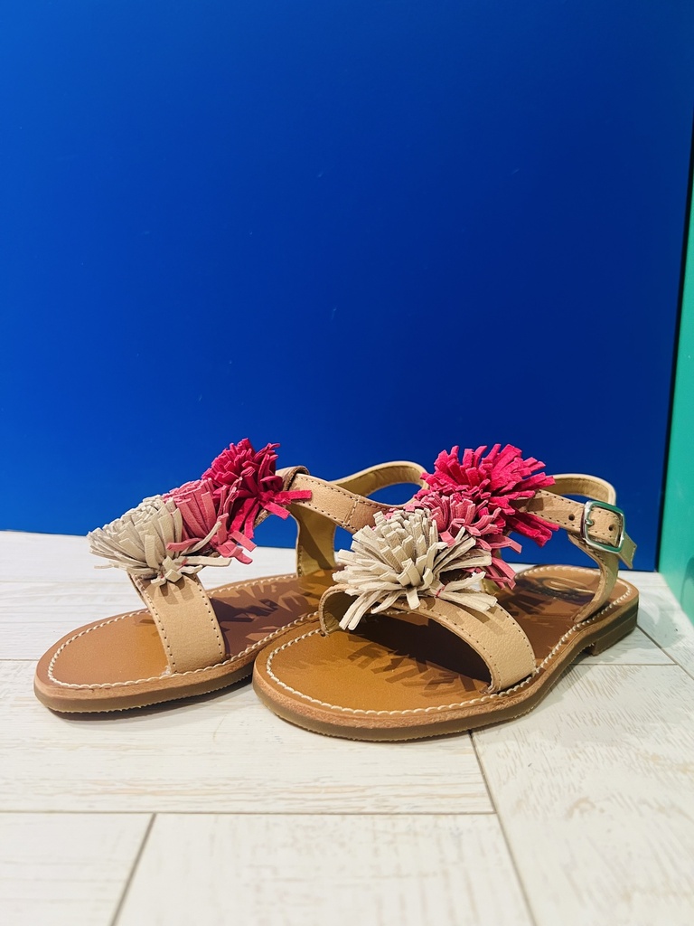 Sandaal t10022 pompon