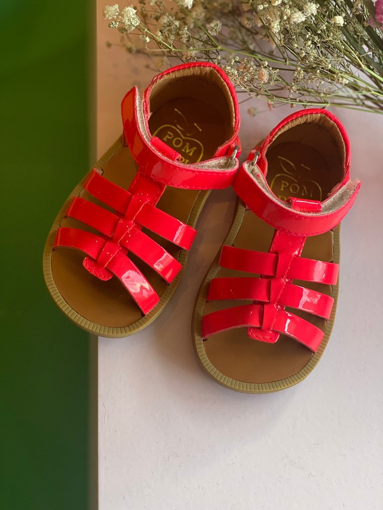 Sandaal gesloten hiel poppy strap