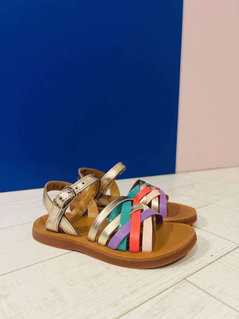 Sandaal plagette lux