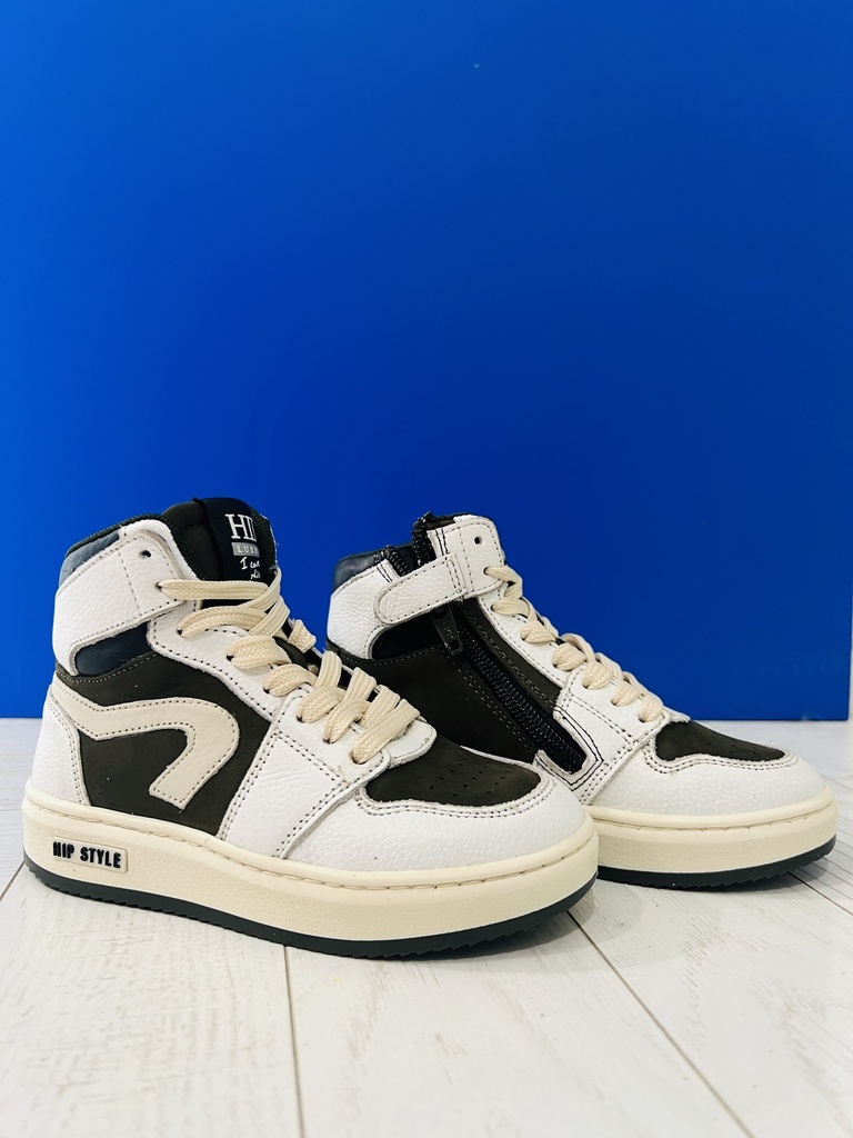 Hoge sneaker h1765 kakhi