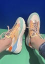 Sneaker hoge zool D365