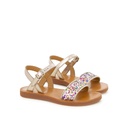Sandaal plagette buckle tao