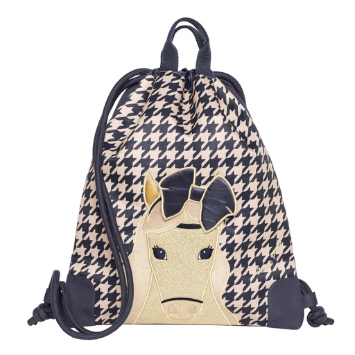 Jeune Premier citybag/turnzak Houndstooth Horse 