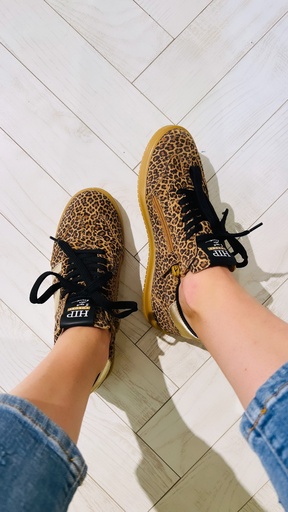 Sneaker h1511 leopard