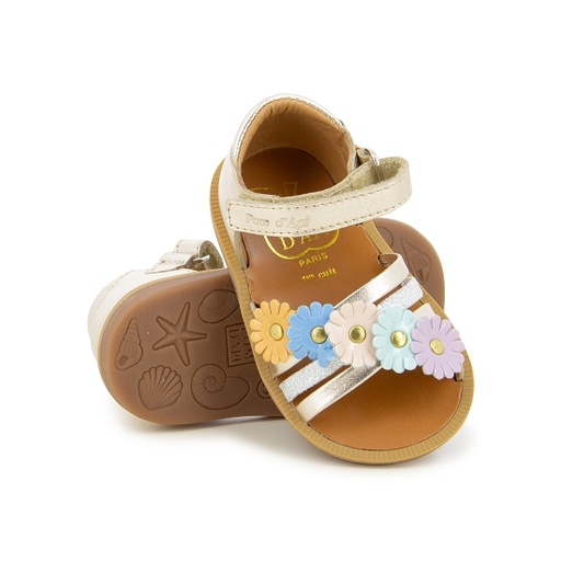 Sandaal gesloten hiel poppy multi flo
