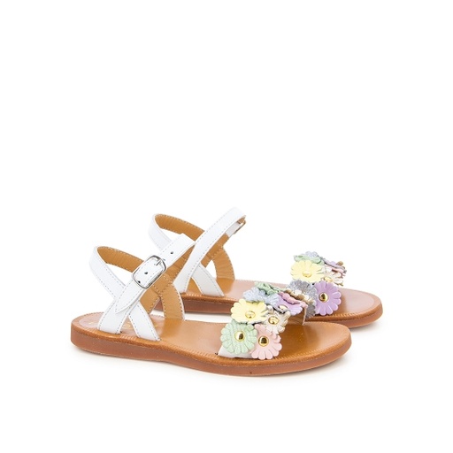 Sandaal plagette multi flo