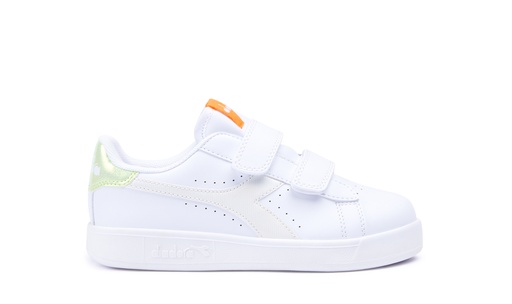 Sneaker game p wit/oranje